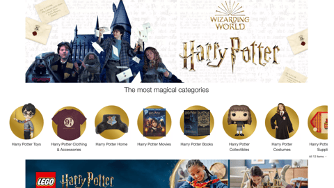 Target Harry Potter Showcase