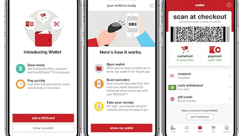 Target Adds Wallet to App