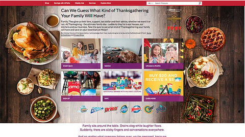 Meijer SC Johnson 'Can We Guess' Web Page