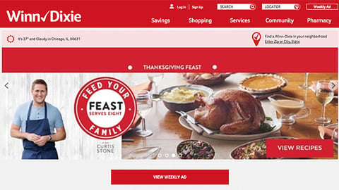 Winn-Dixie 'Feed Your Family' Carousel Ad