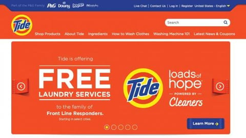 Tide 'Loads of Hope' Carousel Ad