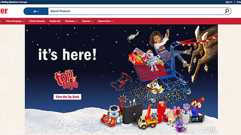 Meijer 'It's Here' Leaderboard Ad