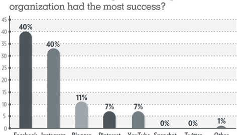 Trends 2019: On which social media platform has your organization had the most success?
