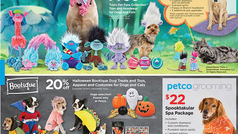 Petco 'Trolls' Pet Fans Collection Feature