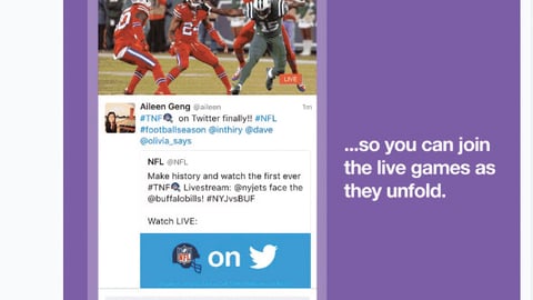 Twitter Live-Streaming Content