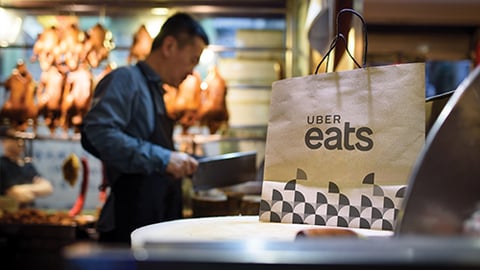 Uber Tests Drone Food Delivery