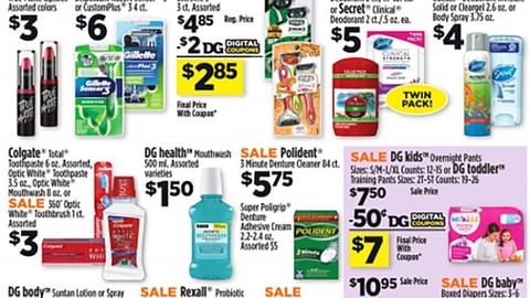 Dollar General Unilever 'Save $2 Instantly' Feature