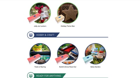 Lowe's 'Giftables' Landing Page