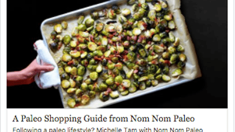 Whole Foods 'Up Your Paleo Game' Facebook Update