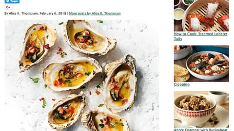 Whole Foods 'Your Ultimate Valentine's Dinner Menu' Blog Post