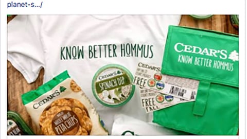 Whole Planet Foundation Cedar's Foods 'Virtual 10K Run' Facebook Update