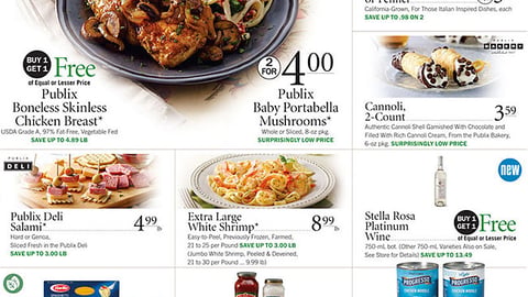 Publix 'Viva Italia Sale' Feature