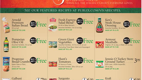 Publix 'Get Inspired' Feature