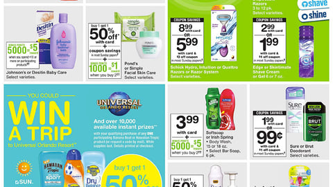 Walgreens Edgewell 'Universal Orlando Resort' Feature