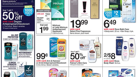 Walgreens Degree 'iHeartRadio' Feature