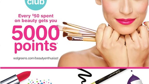 Walgreens 'Beauty Enthusiast' Coupon Book Ad