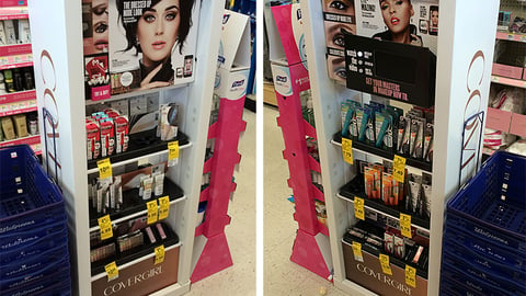 CoverGirl Walgreens Floorstand