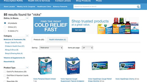 Walgreens.com 'Cold Relief' Ad