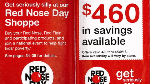 Walgreens April 2016 Coupon Book Cover