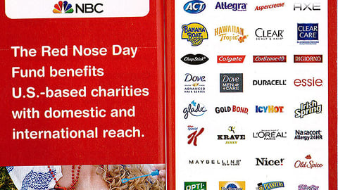 Walgreens 'Red Nose Day' Coupon Book Feature