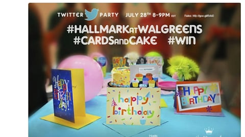 Walgreens Hallmark 'Twitter Party' Retweet
