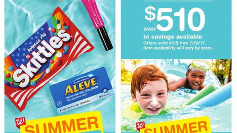 Walgreens July 2017 Coupon Book Cover