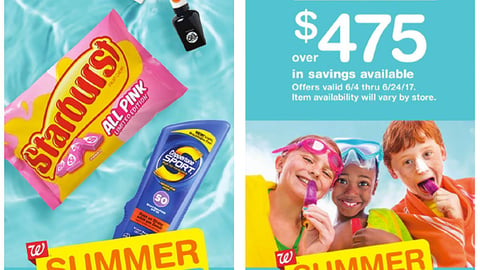 Walgreens June 2017 Coupon Book Cover
