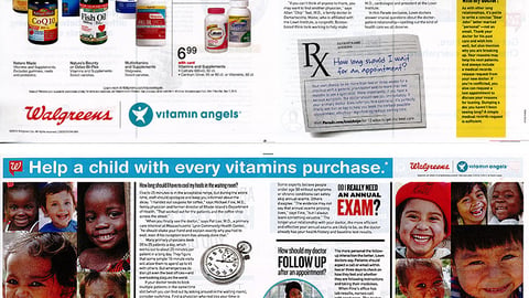 Walgreens 'Vitamin Angels' Ad