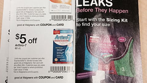 Poise Impressa Walgreens Coupon Book Ad