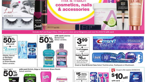 Walgreens 'Cosmetics' Feature