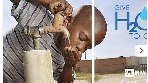 Walgreens Unilever 'Give H2OPE' Facebook Update