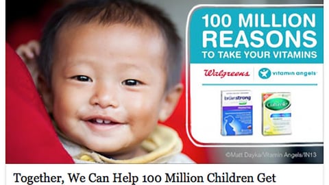 Walgreens i-Health 'Vitamins' Facebook Update