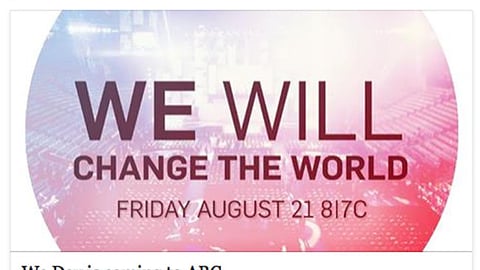 Walgreens 'We Day' Facebook Update