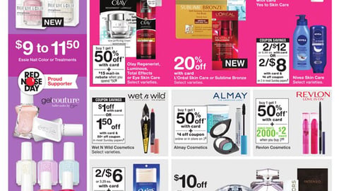 Walgreens Essie 'Red Nose Day' Feature