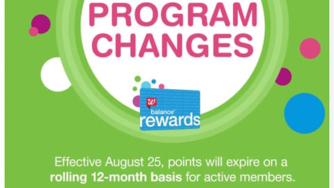 Walgreens.com Balance Rewards Notification