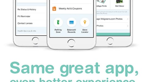 Walgreens Mobile App 'Coming Soon' Email