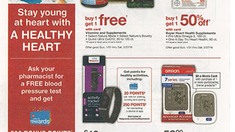Walgreens 'Free Blood Pressure Testing' Ads