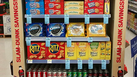 Walgreens 'Game Day Favorites' Endcap