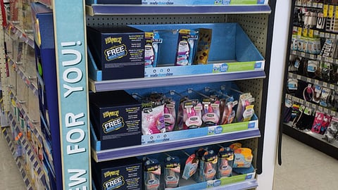 Energizer Holdings 'Rock Your Legs' Walgreens Endcap