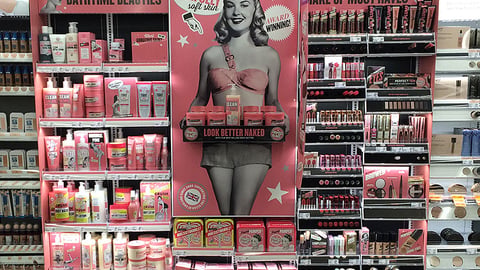 Walgreens Soap & Glory Inline Display