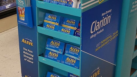 Bayer Walgreens 'Summer Base Camp' Floorstand