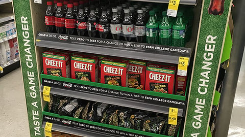 Coca-Cola Walgreens 'Game Changer' Endcap