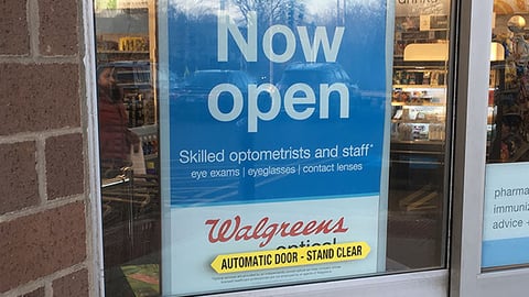 Walgreens Optical Window Poster