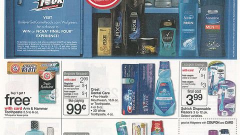 Walgreens Unilever 'Get Game Ready' Feature