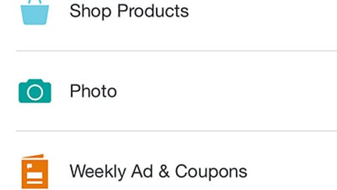 Walgreens Mobile App Home Screen