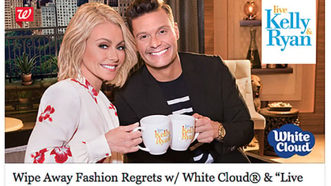 Walgreens White Cloud 'Kelly & Ryan' Facebook Update