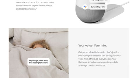 Google Home Walmart Page