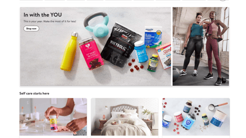 Walmart 'In With the You' Web Page