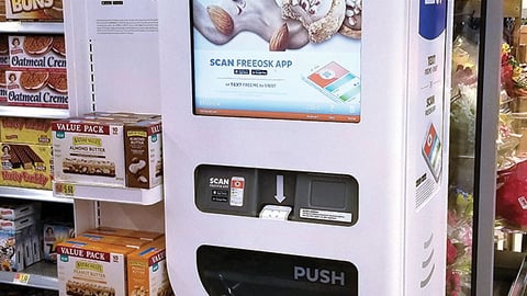 Freeosk Sample-Dispensing Kiosk