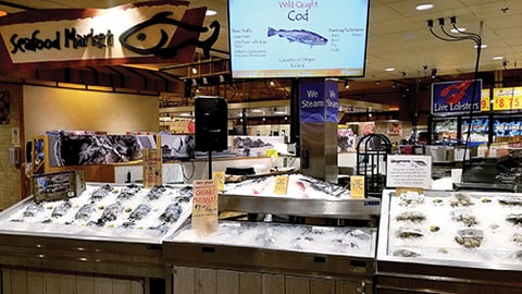 Wegmans 'Seafood Market' Section